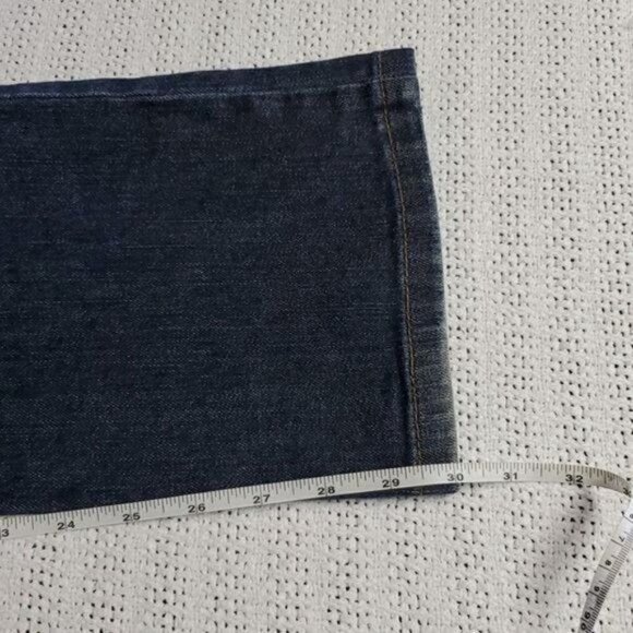 DKNY Jeans East Village Embroidered Sz. 2 Blue Jeans w Pockets - Picture 11 of 12